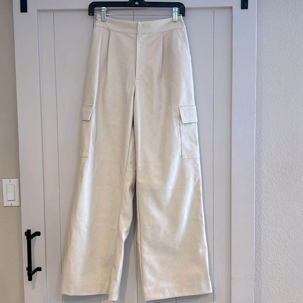 Avec Les Filles, faux leather pant
